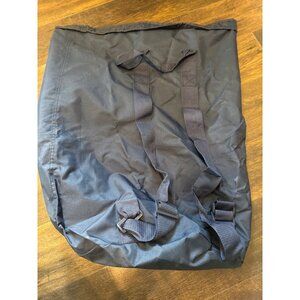 NWOT XL Military Nylon Bag Air Force Drawstring With a Pocket and Shoulder Strap